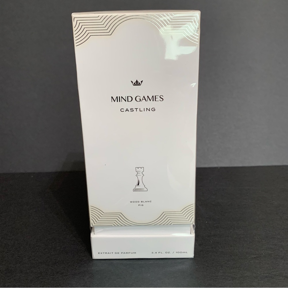 Castling by Mind Games, 3.4 oz Extrait de Parfum Wood Blanc Fig Unisex